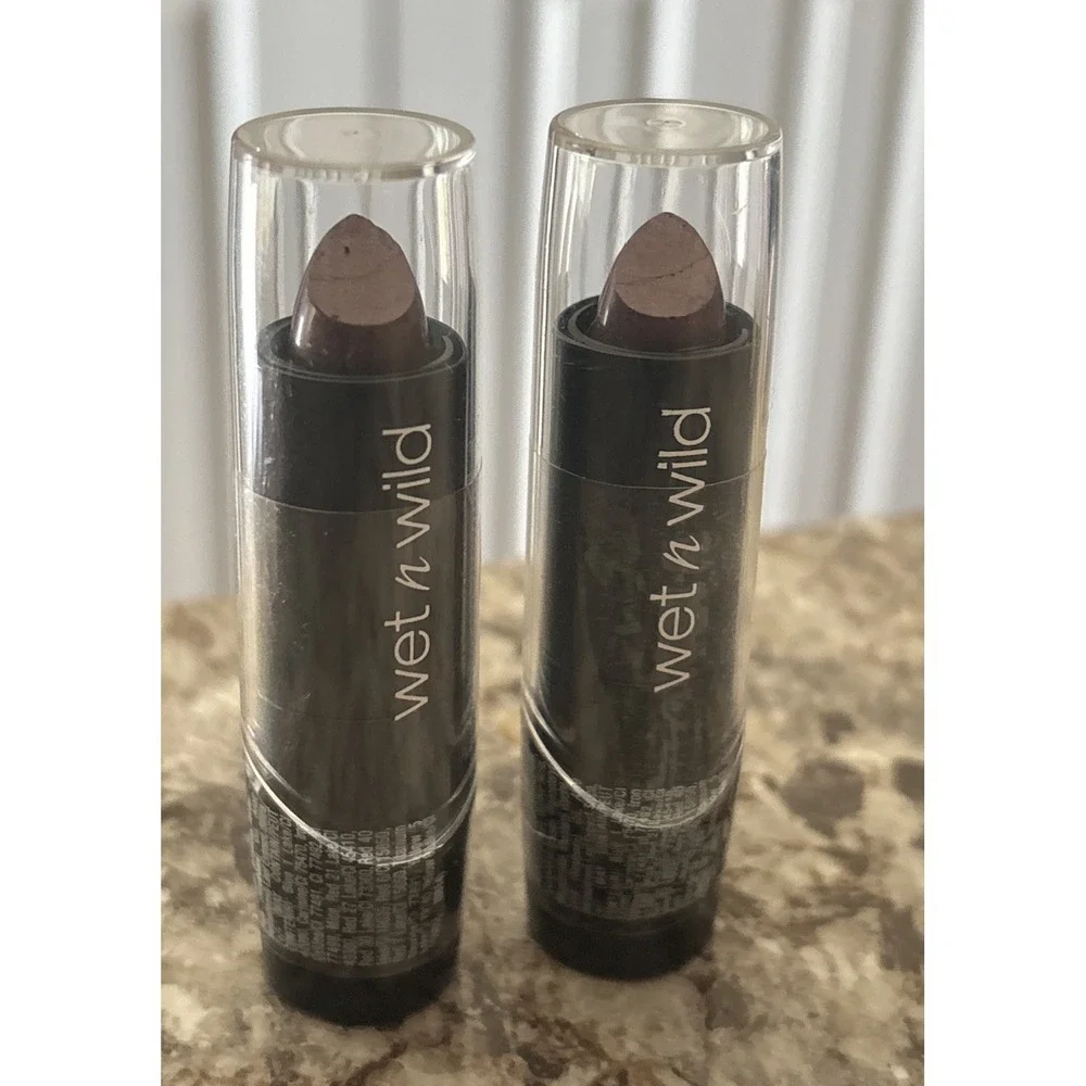 Wet n Wild Silk Finish Lipstick Cashmere 533D 0.13 oz Lip Stick #533 Set Of 2